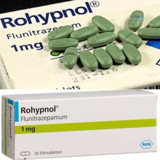 Buy Rohypnol 1mg (Flunitrazepam) Online